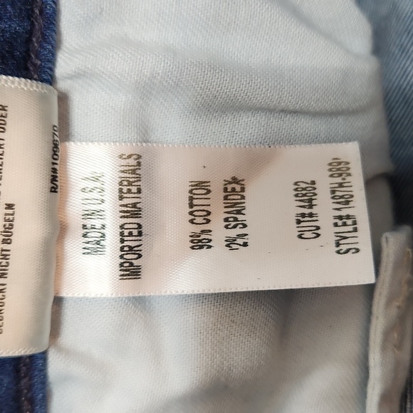 Citizens of Humanity Rocket Crop High Rise Skinny Jeans Frequency Chewed Hem - Picture 10 of 10